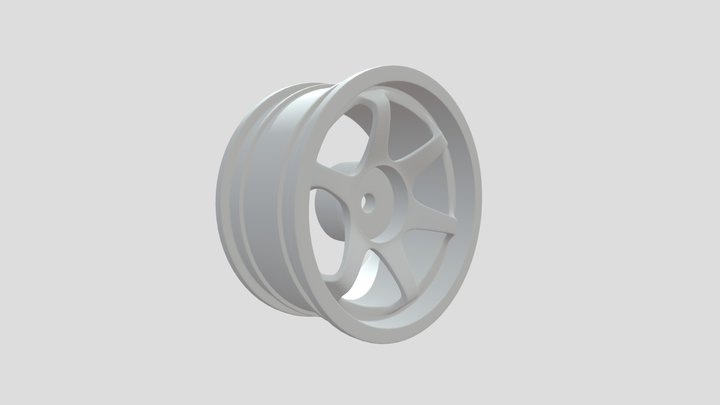 RC wheel, model JAPAN RACING JR3 1/10 3D Model