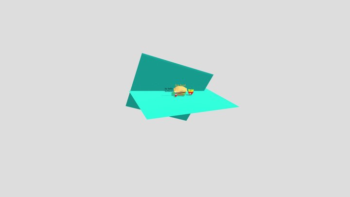 Fast Food 3D Model