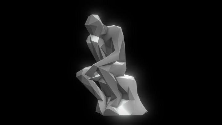 Rodin's Thinker 3D Model