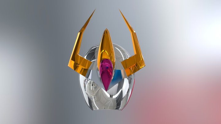 Phoenix Helmet 3D Model