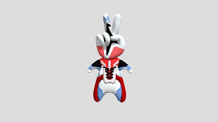 Hip Hop Dancing 3D Model