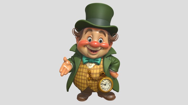 Munchkin Mayor — The Wizard of Oz 3D Model