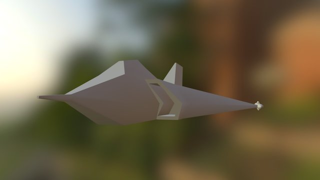 Straaljager 3D Model