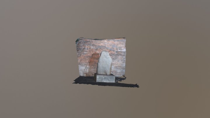 Sojomerto Inscription 3D Model