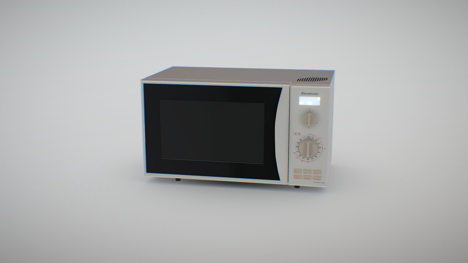 3D model Low Budget Microwave