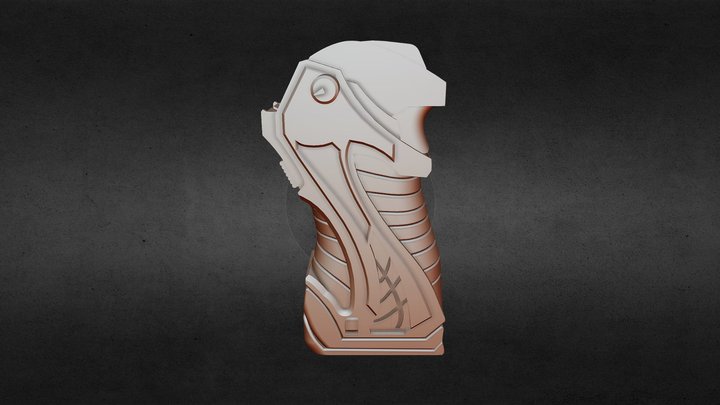 Dual Chamber Spray Bottle 3D Model