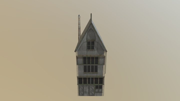 Building02 LOD 3D Model