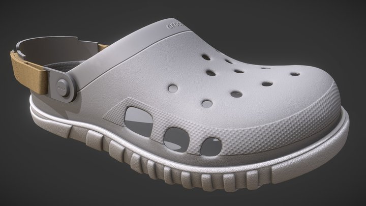 Crocs-slipper 3D models - Sketchfab