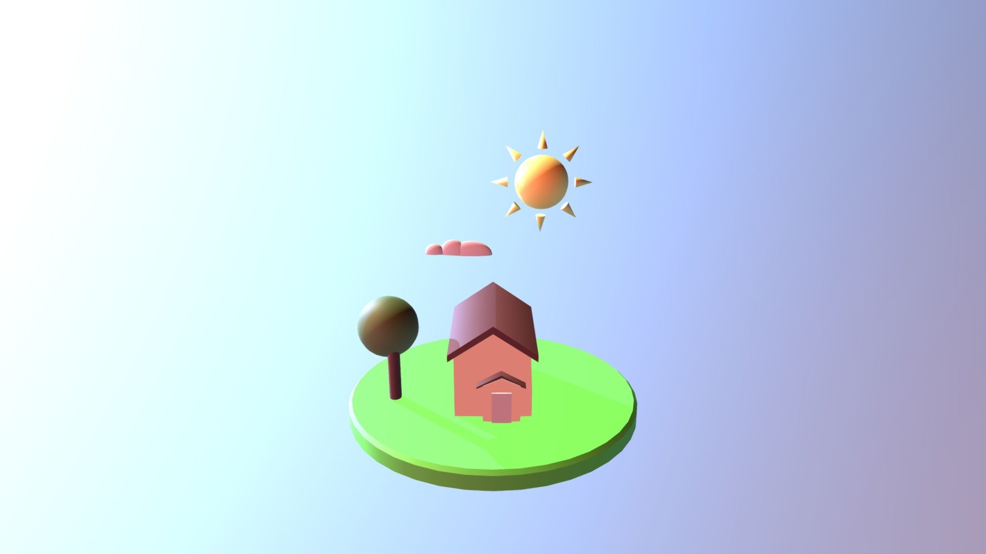 Lil house: learning maya
