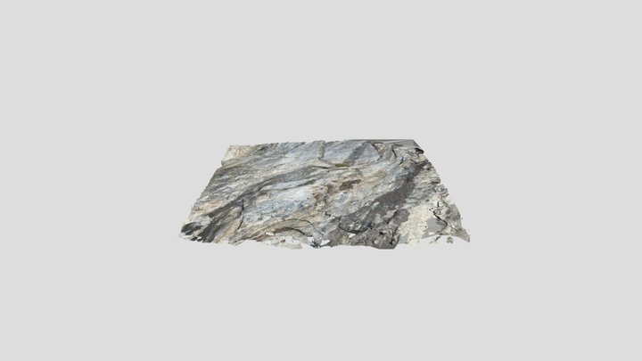 Large Rock Bed 1 3D Model