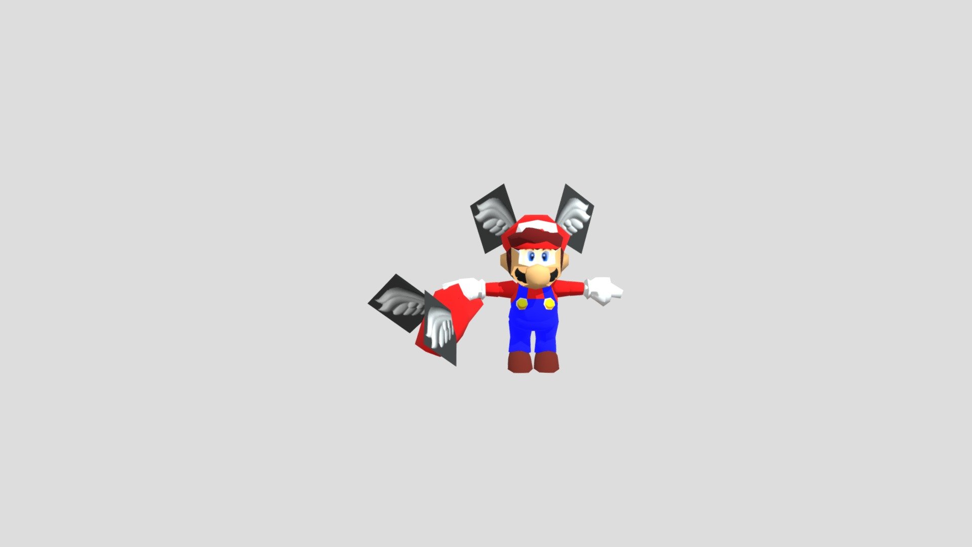 Nintendo 64 - Super Mario 64 - Mario - 3D model by Sm64 ...