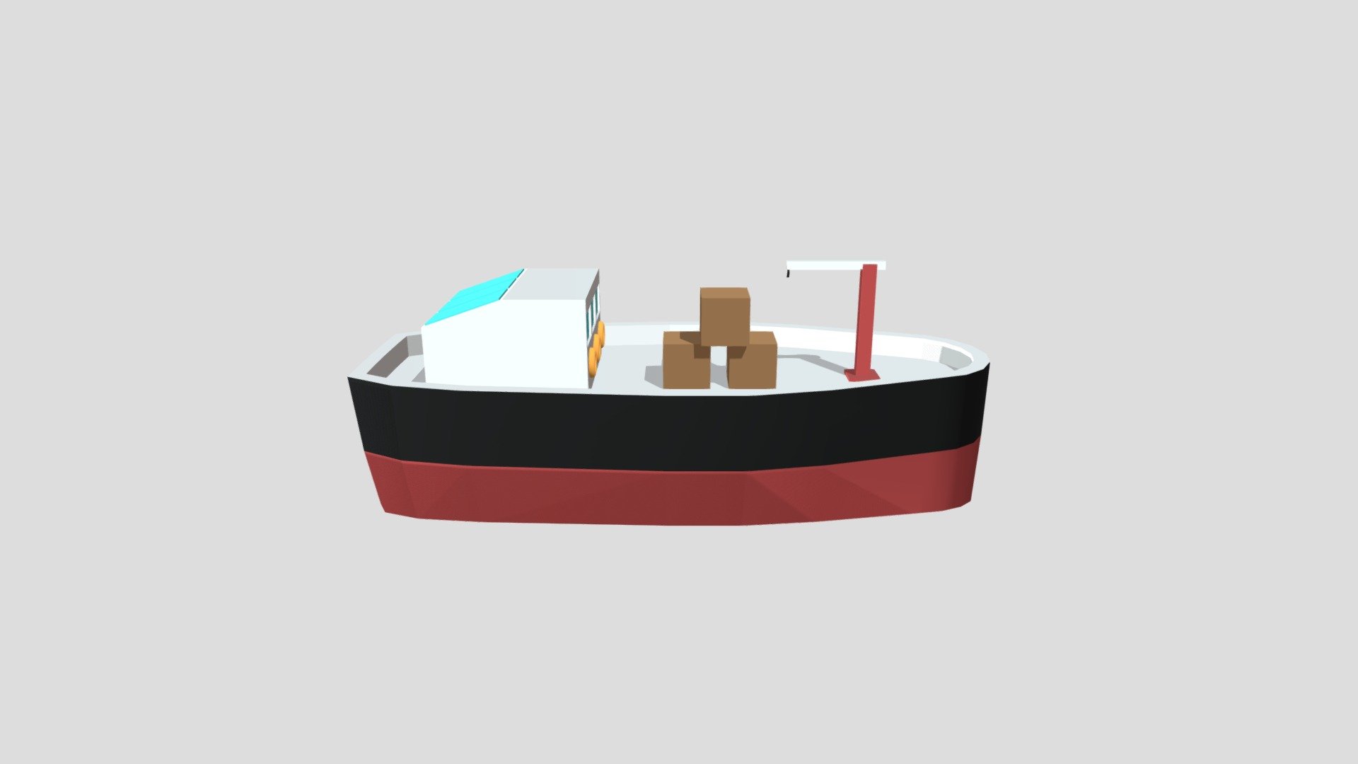 Tugboat from Poly by Google