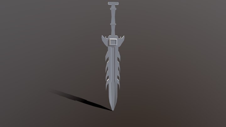Simple Sword 3D Model
