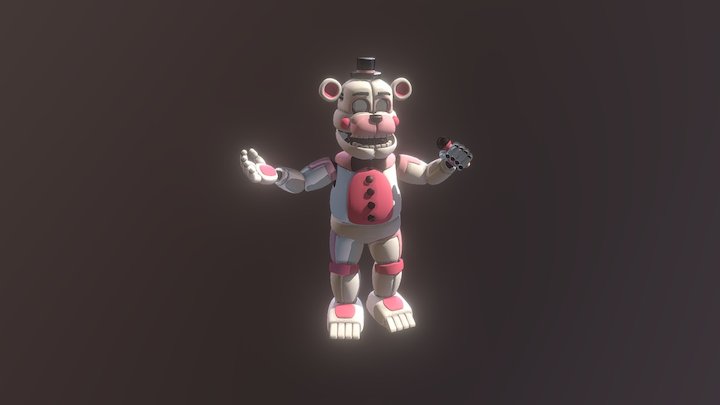 Funtime Freddy V4 - Bantranic 3D Model