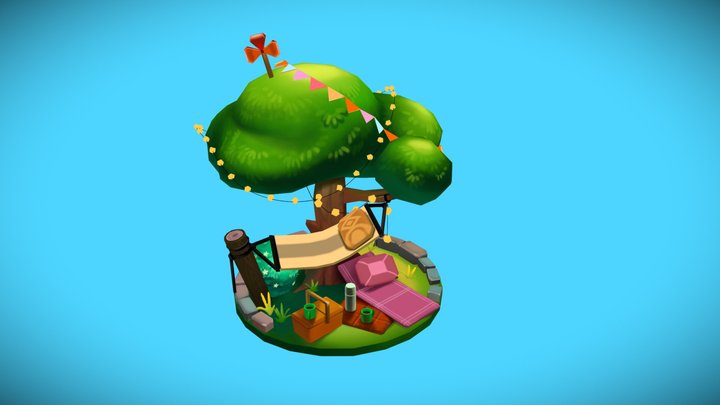 Hammock 3D Model