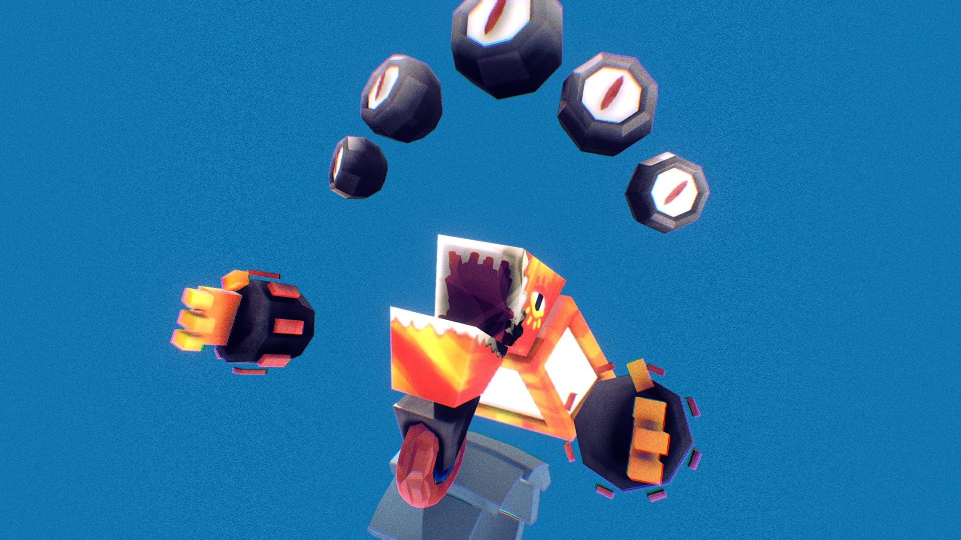 NachoBot - Download Free 3D model by Berchello [981a942] - Sketchfab
