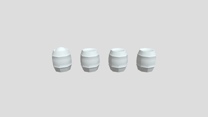 Barrel 3D Model