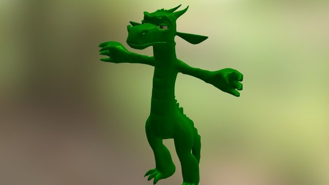 Dragon SF Wip 3D Model
