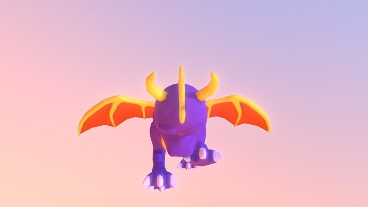 Spyro - Charge Fail 3D Model