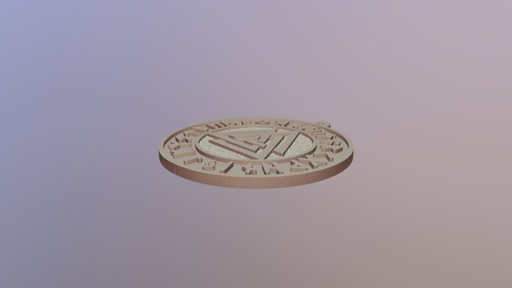 валькнут 3D Model
