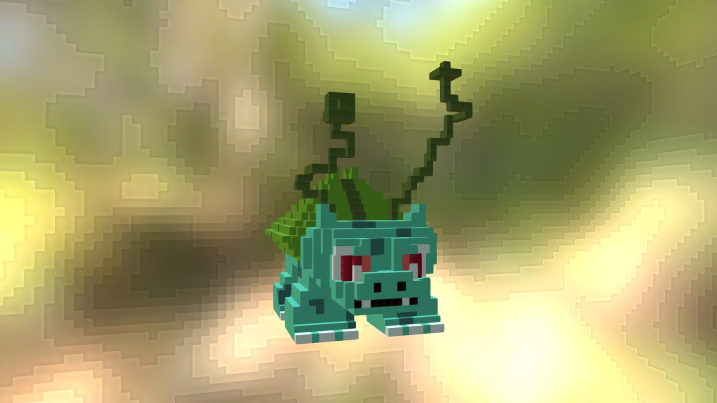 Voxel Bulbasaur!