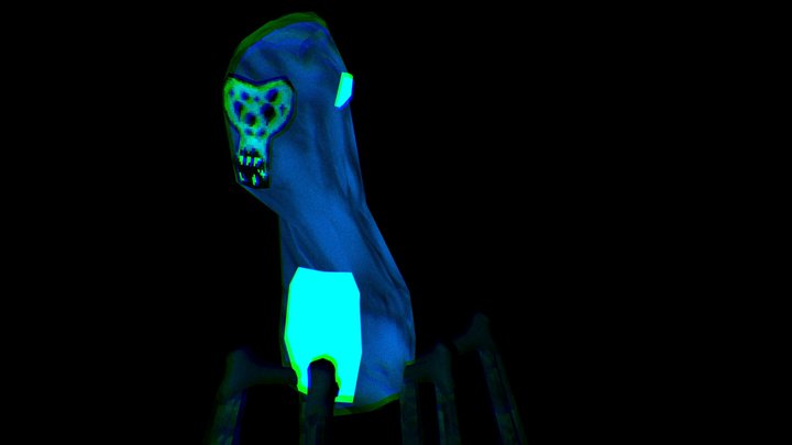 Baja Blast - Clouds Gorilla Horror 3D Model