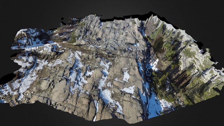 Donner Lake Area 3D Model