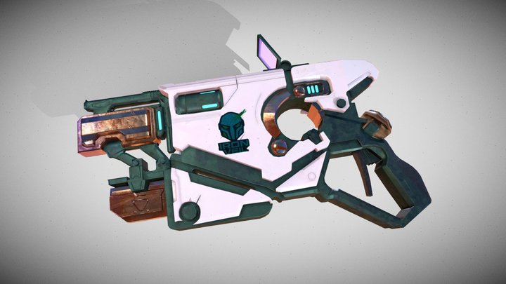 Scifi gun 3D Model