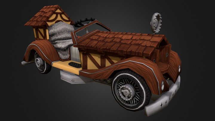 Mow N Go Racing! - Frederick Von Possum's Mower 3D Model