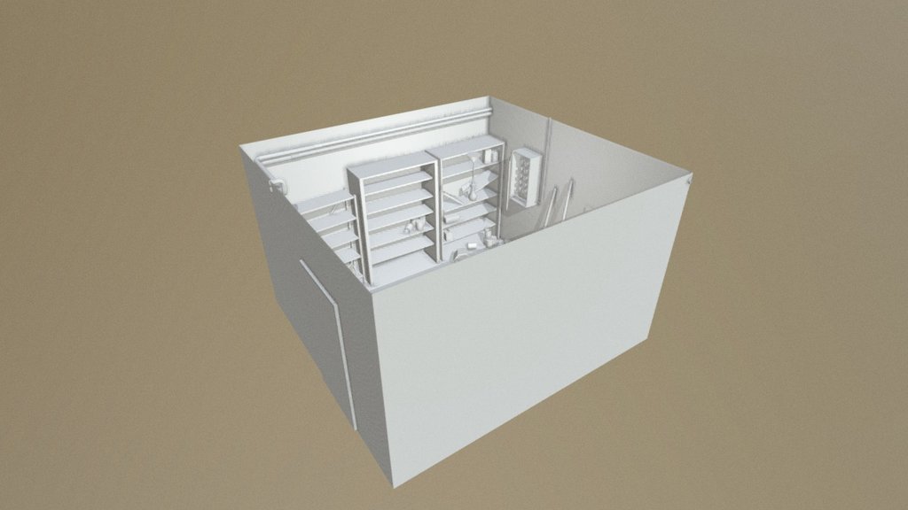 Janitor's Closet - 3D model by Kovonic [9820bb8] - Sketchfab