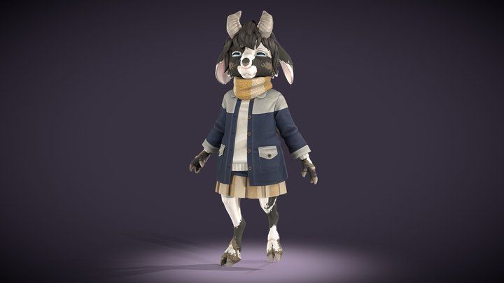Fern Faun 3D Model