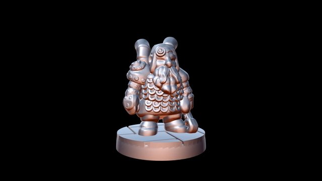 Dwarfclan Tinkerer 3D Model