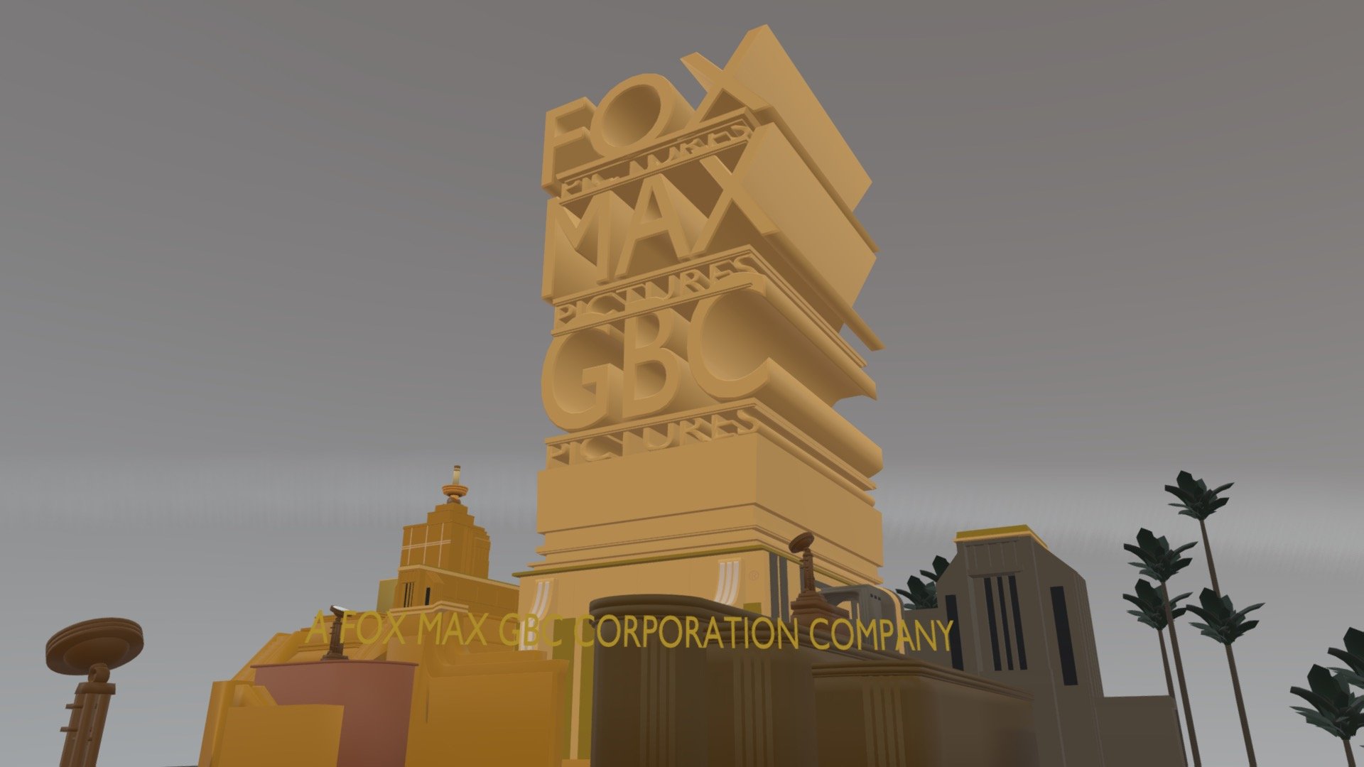 Fox Pictures Max Pictures Gbc Pictures Logo - Download Free 3D model by ...