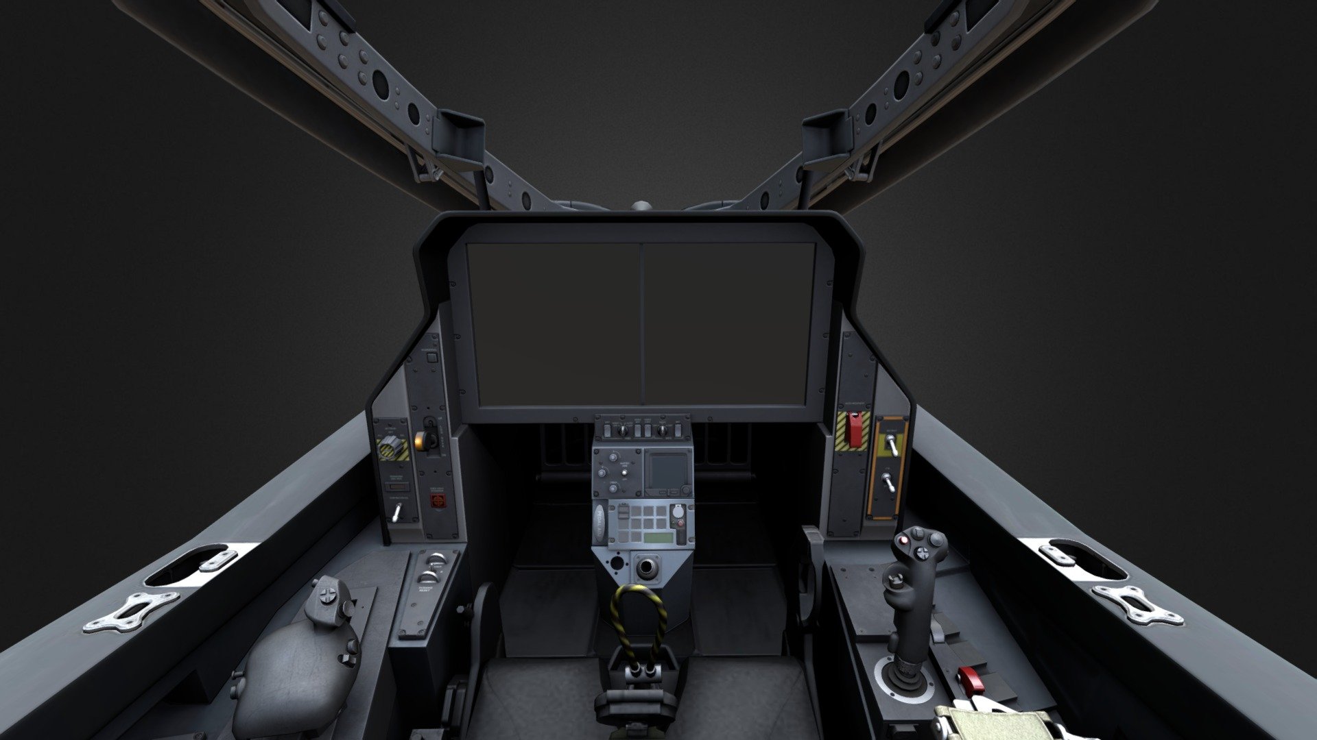gundam cockpit background zoom