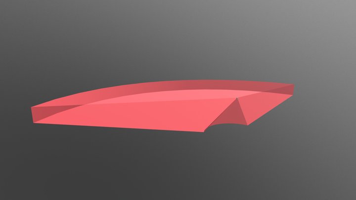 Motion Sensor Beam Circle 3D Model