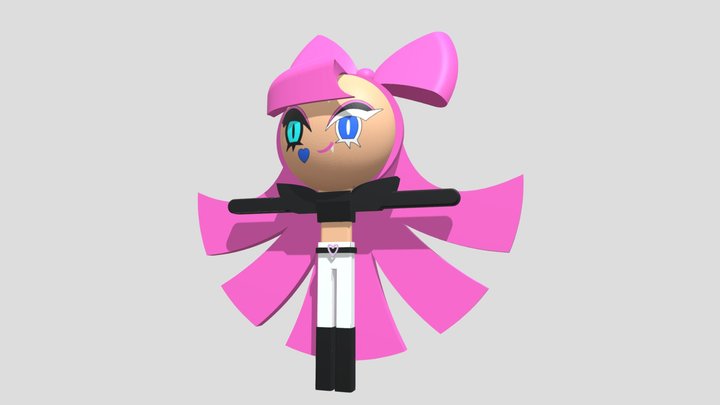 Shadow Glitter Cookie Icon (Cookie Run Fan-made) – Modello 3D gratuito STL