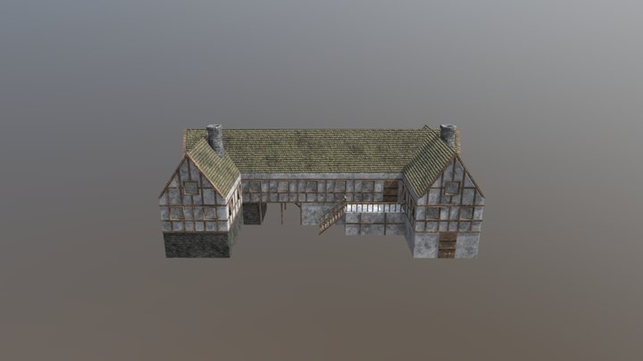 medieval house 3D Model