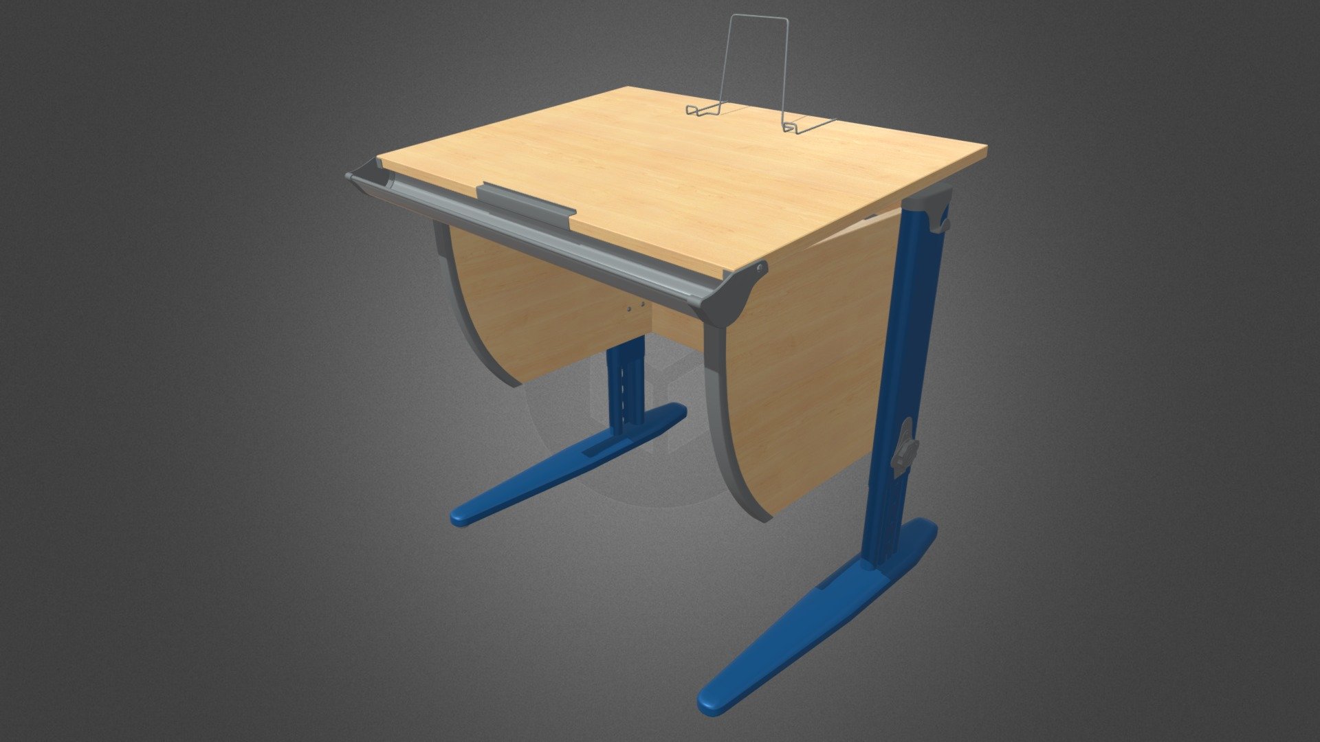 Стол письменный — Sketchfab embed 3D viewer
