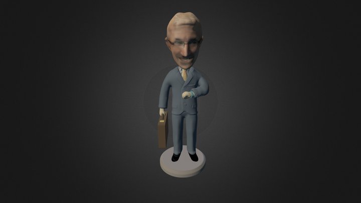 Merged Body 3D Model