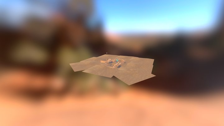 Crystal Desert [no rocks] 3D Model