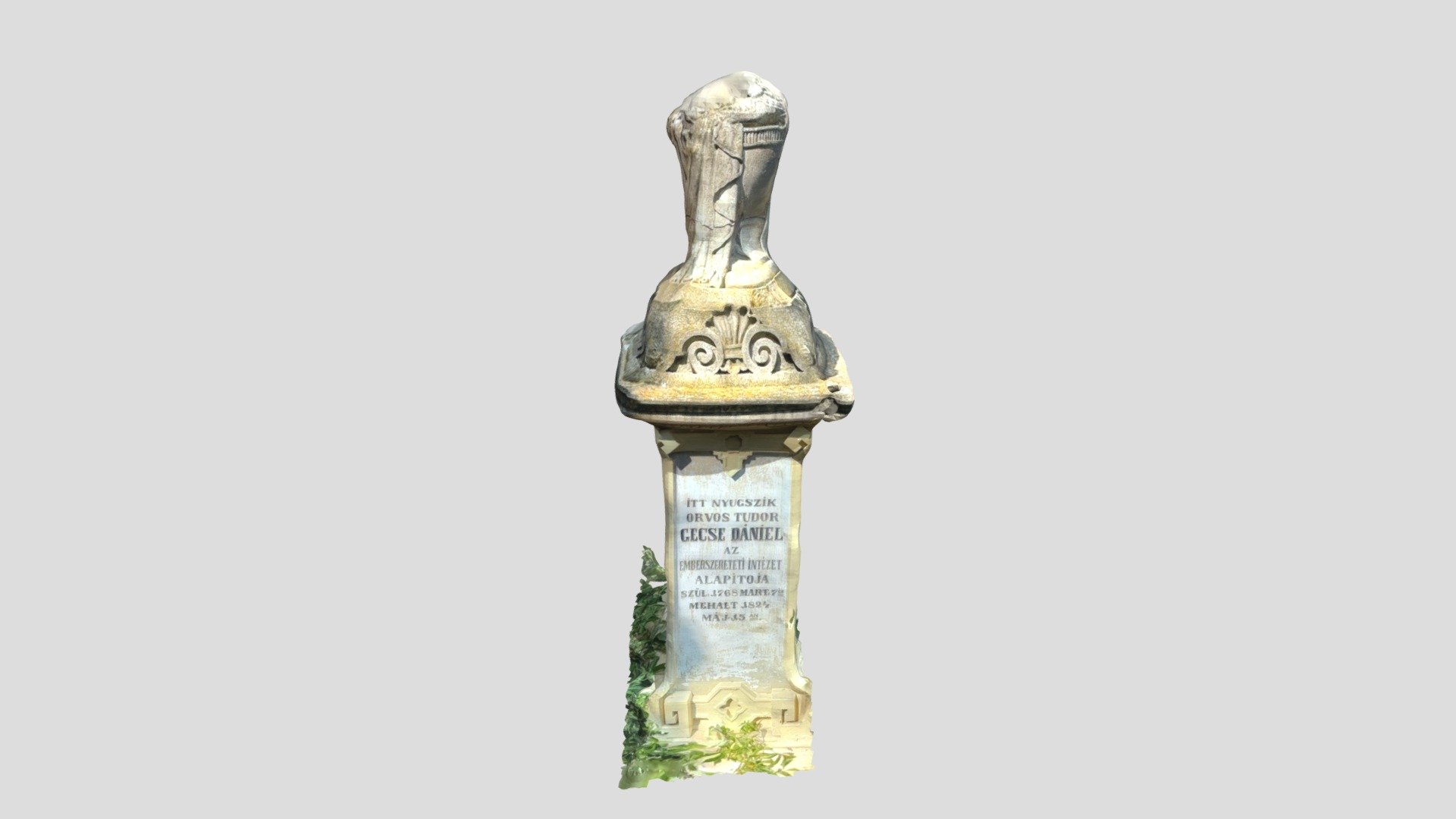 Large Cemetery Stone