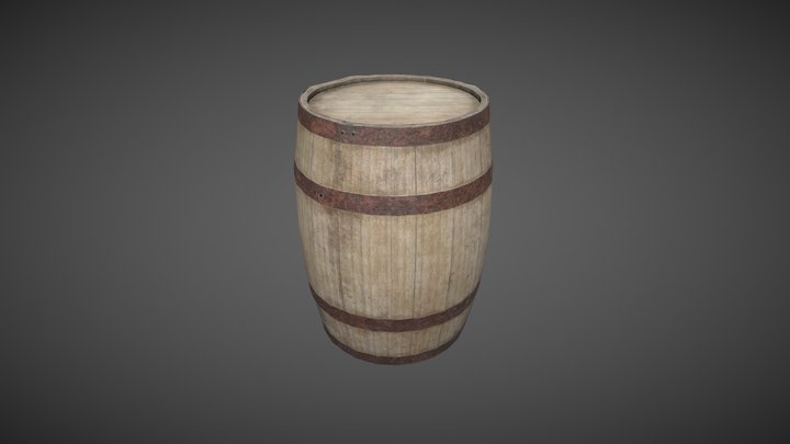 Barrel_test_ArtCraft_School_4 3D Model