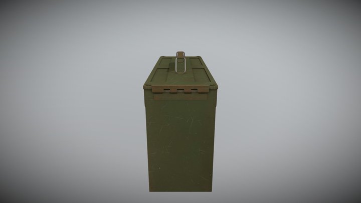 Ammo High Poly 3D Model