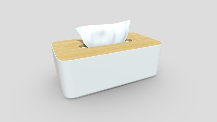 Tissue Box 3 3D Model