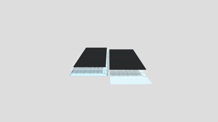 Sunpanel frame 3D Model