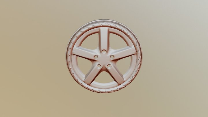 Wheel 3D Model