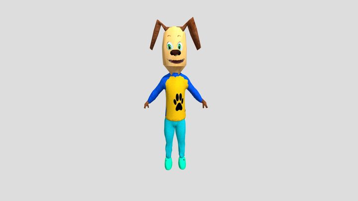 Старая версия дружка из 5 ночей с тимохой 3D Model