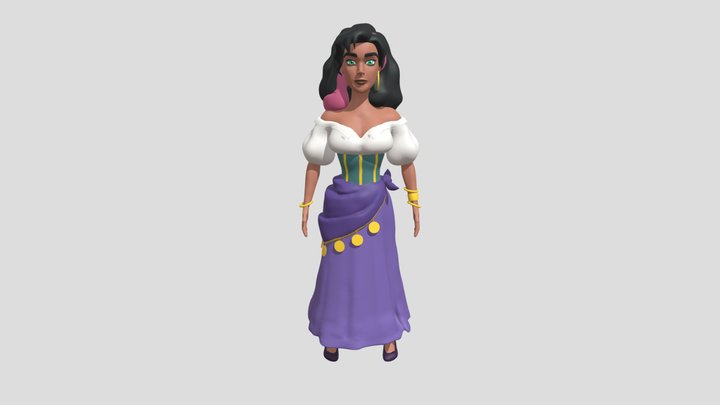 Esmeralda Final (sem mapas) 3D Model