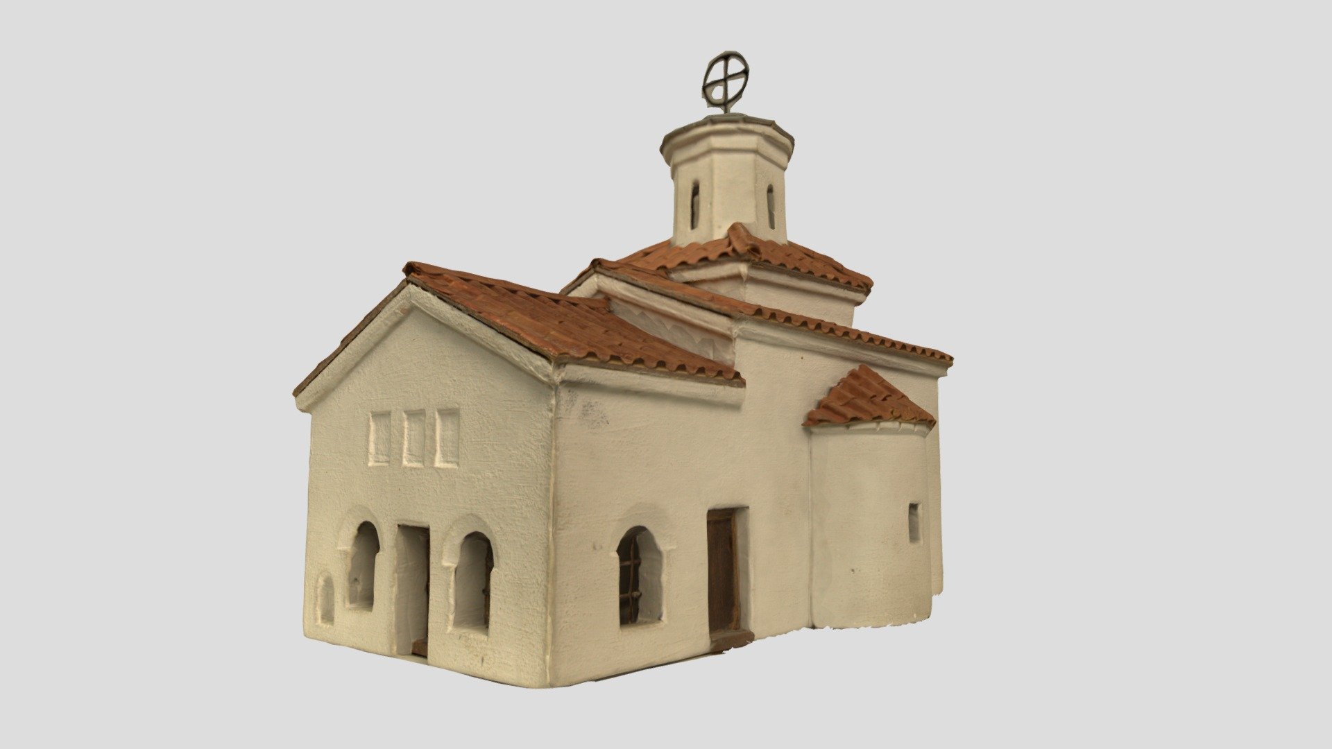Манастир Св. Тројице, Горња Каменица,макета - 3D model by Zavičajni ...