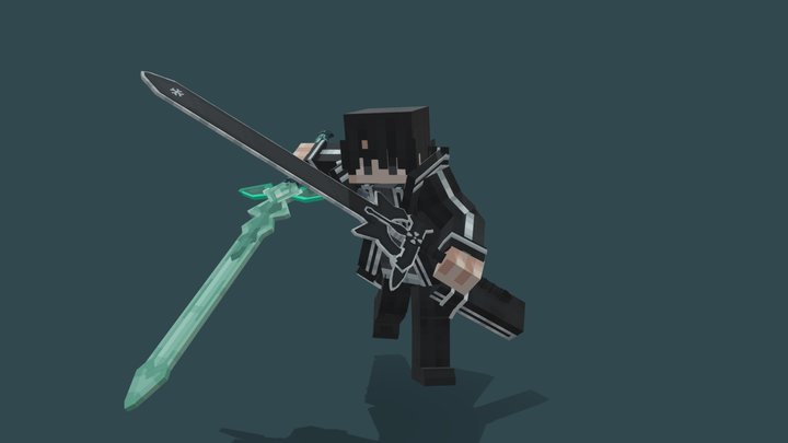 Kirito 3D Model